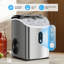 Machine à glaçons de comptoir 33 lb / jour, glace à mâcher Sonic, autonettoyante, silencieuse et compacte pour la maison, la cuisine et le bureau