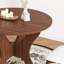 Ensemble de table de salle à manger pliante 43 po avec 2 chaises-1392039818