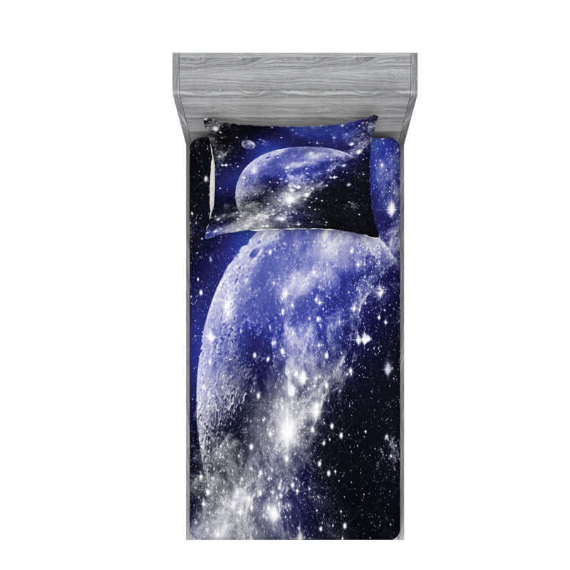 Microfiber Sheet Set, Twin Sheet Set with Fitted Sheet