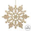 Ornement en forme de flocon de neige scintillant-1010562849-1064644316