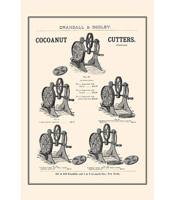 « cocoanut massicots », affiche rétro