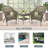 Roundtree 2 - Person Patio Conversation Set-501493003