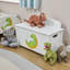 Kids Wooden Dinosaur Toy Box
