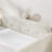 Beige Twin Upholstered Platform Bed with Rabbit Ear Headboard, Safety Rail & Pocket, Boucle Fabric-1004568548-1005955841
