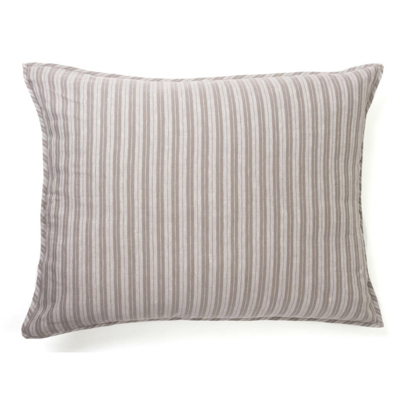 Hadley Polyester Striped Sham - Standard, Standard