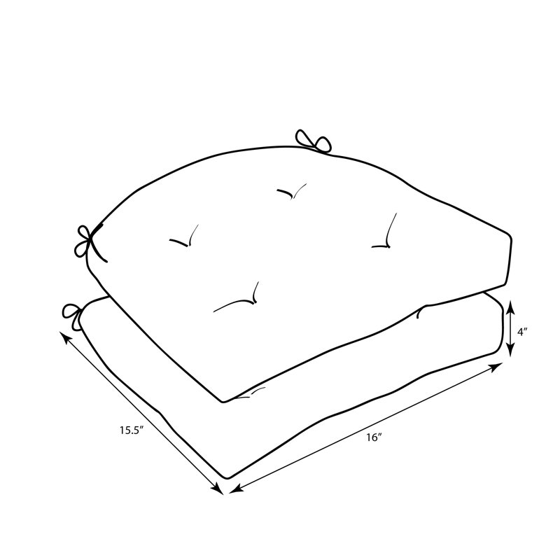 Coussin de coussin pour chaise Paradise