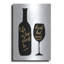  'Bad Wine' by Erin Clark Metal Wall Art, 16" x 24"-1161110360
