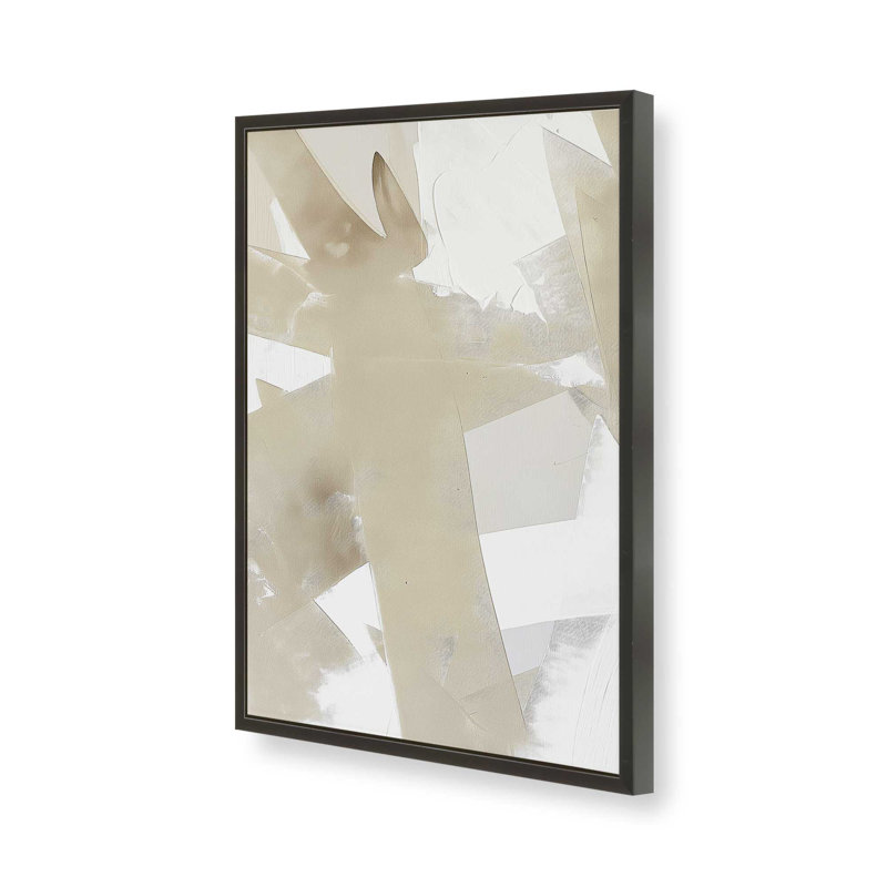 Impression Soft Momentum II, Reproduction encadrée sans passe-partout, H 17 po x l 13 po x P 1,25 po, Noir satiné