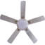 Ventilateur de plafond standard à 5 pales à DEL avec télécommande et ensemble d'éclairage inclus-1641423355