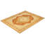 Tapis unique noué à la main Staka Mogul - bronze, 8 pi 3 po x 10 pi 3 po
