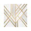 Art Deco Geometry by Elisabeth Fredriksson - Print on Canvas-2026401312-2139447741