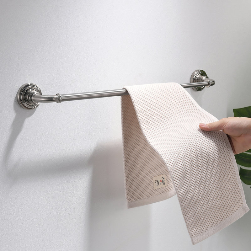 Quincaillerie de salle de bain 5 pièces, ensemble d'accessoires muraux, Nickel brossé
