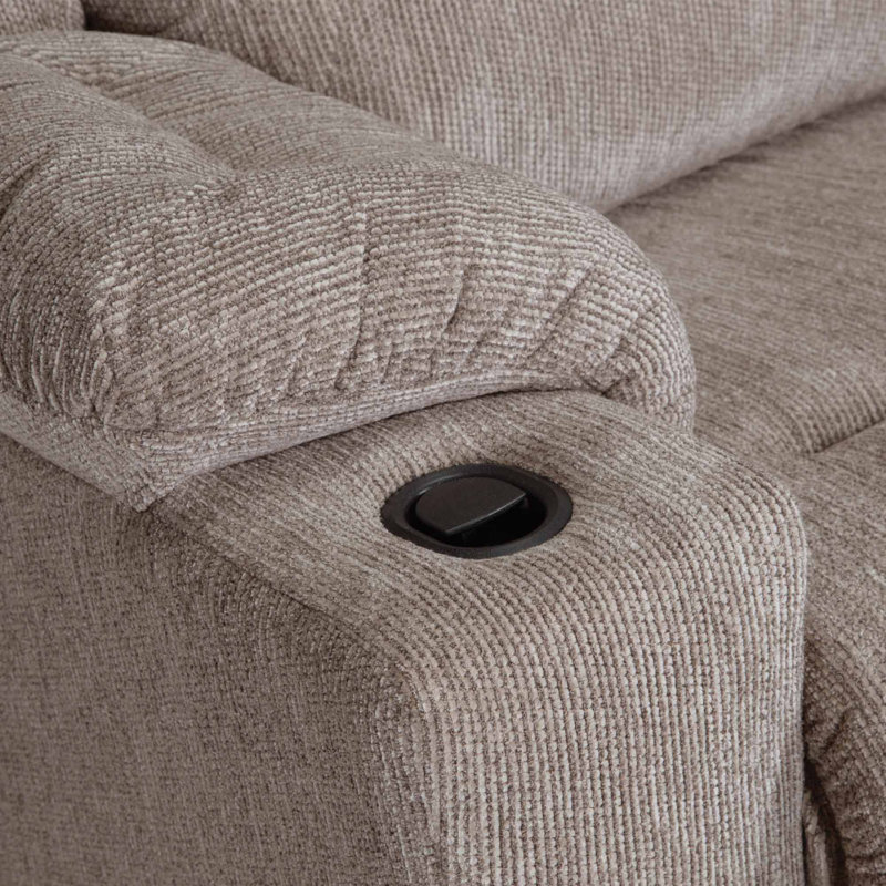 Fauteuil inclinable surdimensionné en tissu