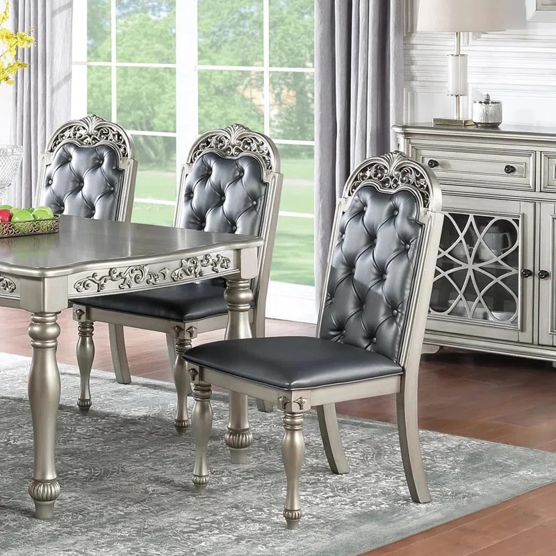 6 - Person Dining Set, 1 Table + 6 Chairs