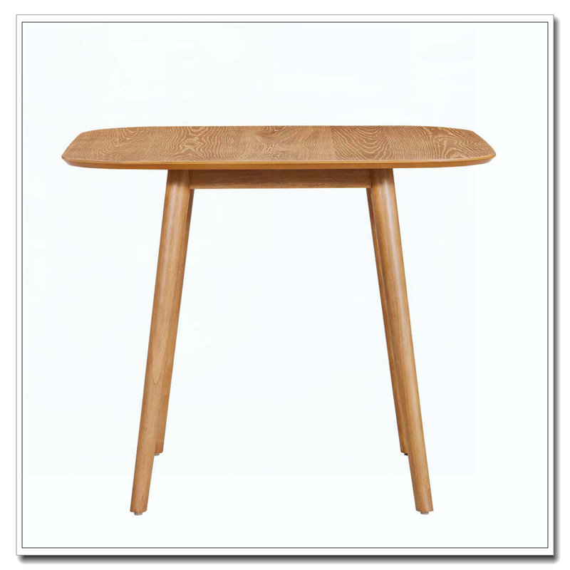 Wood Square Dining Table, Natural