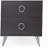 Espresso 2-Drawer Rectangular Accent Table