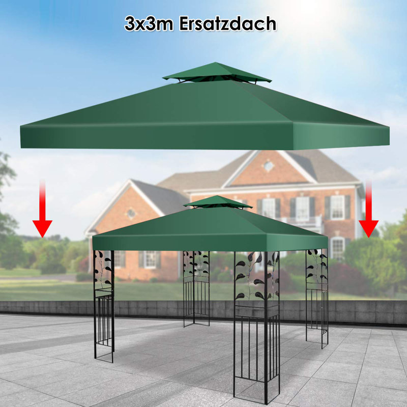 Callery Dakota Fields Polyester Replacement Canopy, Green