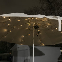 Touch of Eco Patio Umbrella Solar LED String Lights