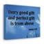 Perfect Gift James 1:17 - Wrapped Canvas Print-33160196