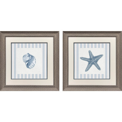 Ocean Finds II Framed Art