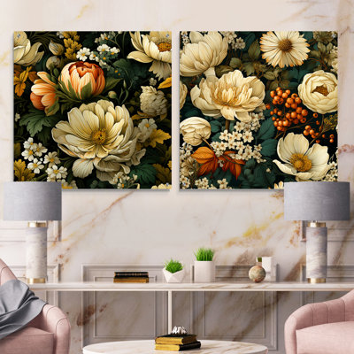 Monette - Ensemble de 2 art mural en verre acrylique