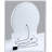 3Pc Vanity Table And Stool Set With LED-Lit Mirror, Spacious Storage, And Gold Accents For Modern Elegance And Functionality-1950326424