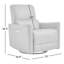 Fauteuil inclinable électrique pivotant en cuir véritable Sant-107225108