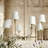 Jasrah 8-Light Candle Style Dining Room Brass Gold Chandelier