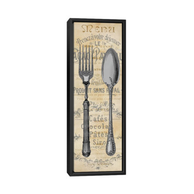 «Cuisine I», affiche vintage sur toile tendue