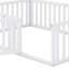 Structure de lit en bois avec clôture et porte-1988854177-1988854182