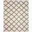 Tapis ivoire à motif géométrique Simuel-21188218
