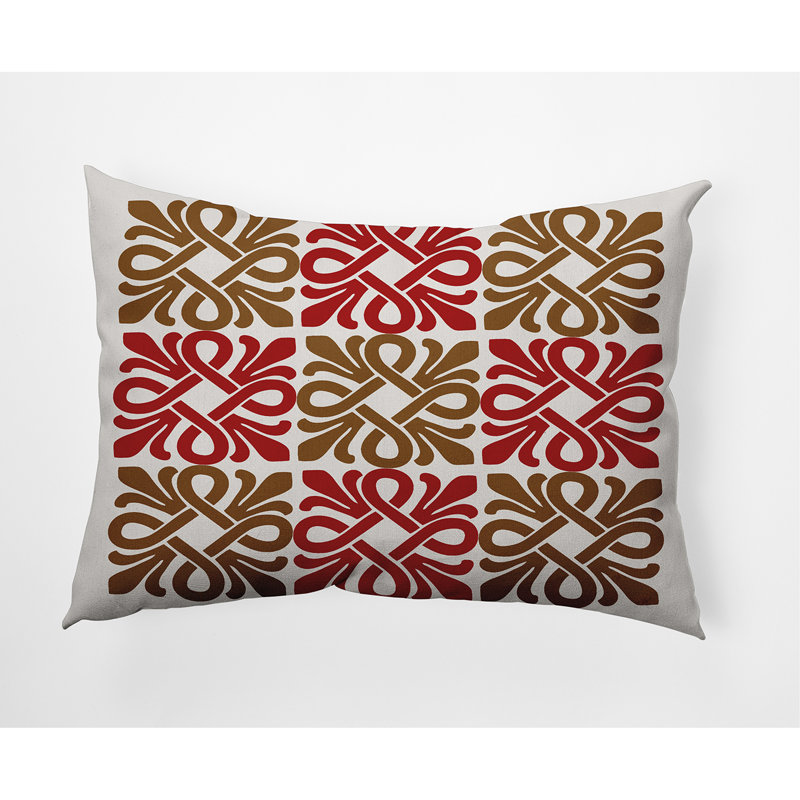 Housse et insert de coussin rectangulaire intérieur / extérieur en polyester Tropical Resort