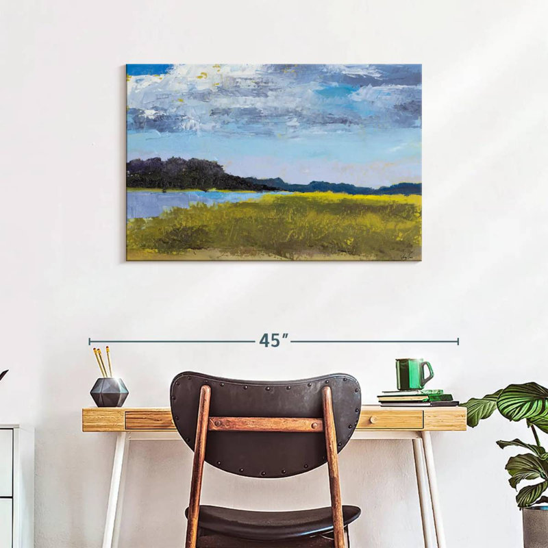 Alvord Blue Skies Field, 24" H x 36" W