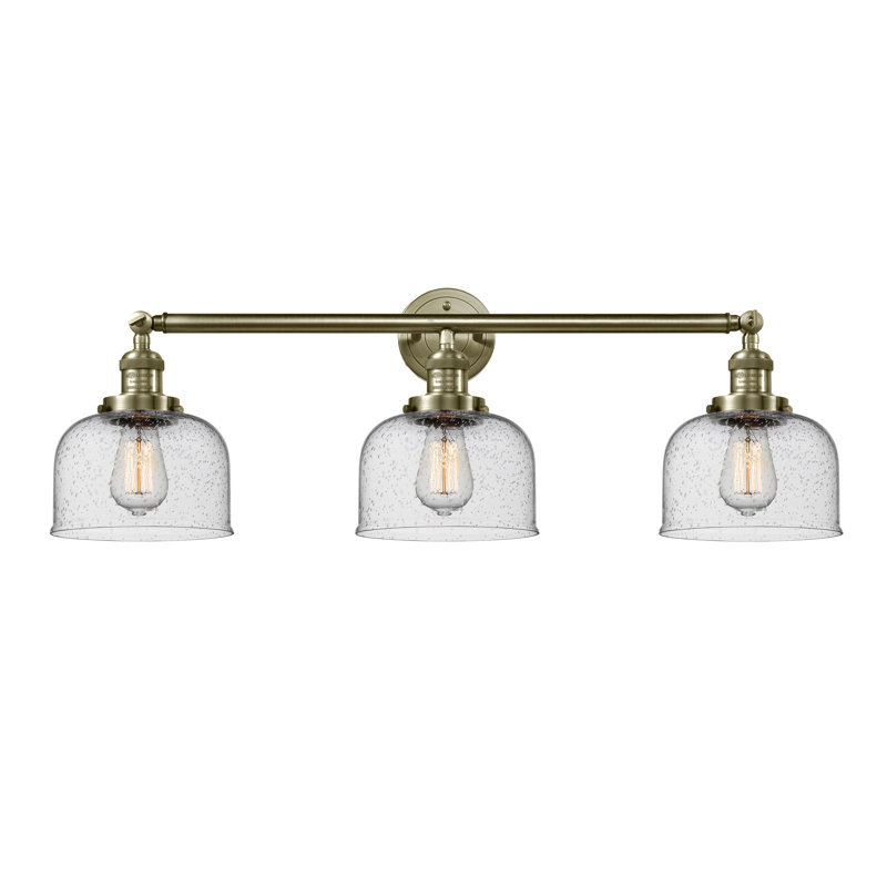 Hanae 3 - Light Vanity Light, Antique Brass, Incandescent