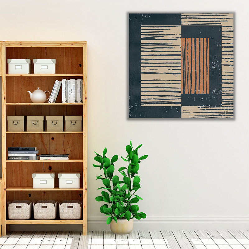 Primitive II - Canvas Print Wall Art, 12" H x 12" W