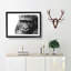 Gorilla with Brown Eyes - Picture Frame Graphic Art Print-56713299-56713300