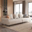 Canapé respirant en tissu de lin et de coton, structure en bois massif, coussin de siège en éponge hautement élastique, beige clair-1705937237-1705937227