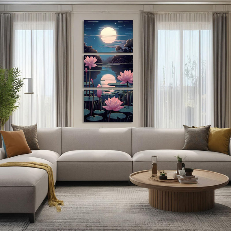 3 Piece Wrapped Canvas Print