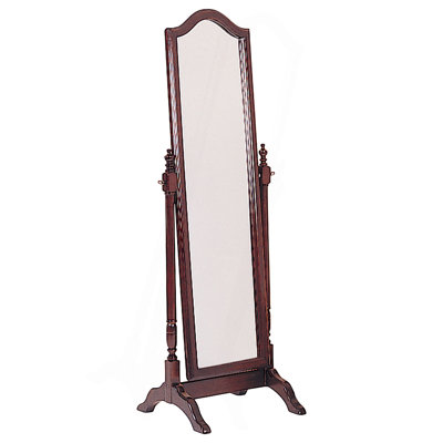 Wood Adjustable Full Length Cheval Mirror