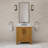 Lattimore 30 in. Single Sink Freestanding Sierra Oak Bath Vanity with Carrara White Engineered Marble Top (Assembled)