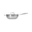 Le Creuset Classic Stainless Steel Round Chefs Pan, 3.5 Qt.