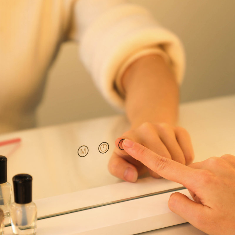 Miroir de maquillage / rasage lumineux Baumbach