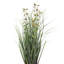 Herbe verte artificielle en pot et eucalyptus.-1411198754