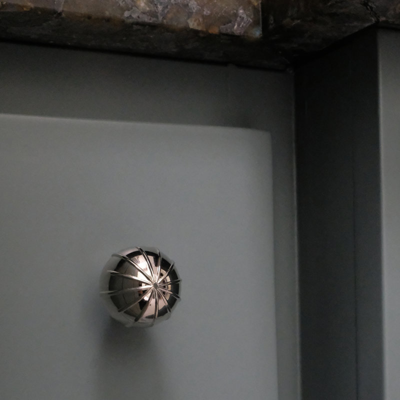 Sunburst Round Knob, Satin Brass