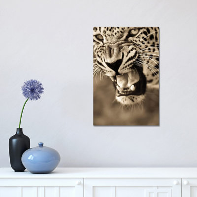 Leopard VIII by Goran Anastasovski - Wrapped Canvas Print
