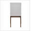 Chaise d'appoint rembourrée, chaise de salle à manger avec siège confortable et design élégant