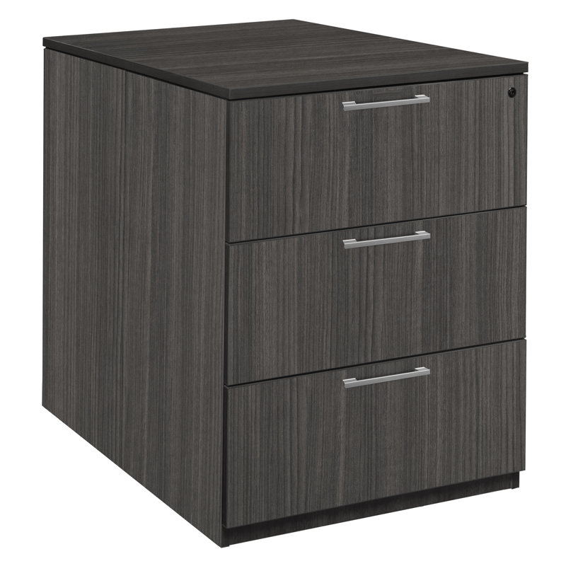 Nebih Stand Up Back to Back Lateral File/ Lateral File, Brown
