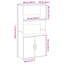 Bookcase 60X24x120 Cm Engineered Wood-809861969