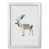 White Grain Frame