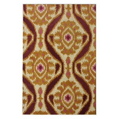 Manglo Wool Ikat Indoor Rug